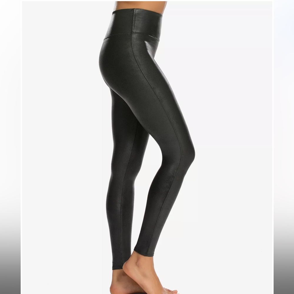 NWT Spanx faux leather leggings - Picture 3 of 7